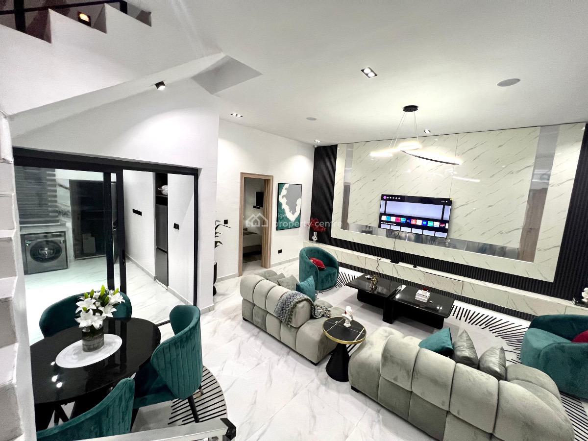 Luxury 4 Bedroom Terrace, Ikota, Lekki, Lagos, Terraced Duplex Short Let
