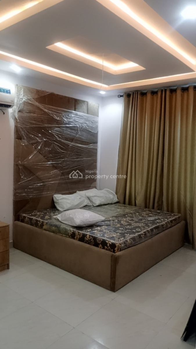 Ocean Front Furnished 2bedroom Flat with Ac at Atlantic View Estate,, Enahoro Crescent, Murphy Adetoro Road, Atlantic View Estate, Igbo Efon, Lekki, Lagos, Flat / Apartment for Rent