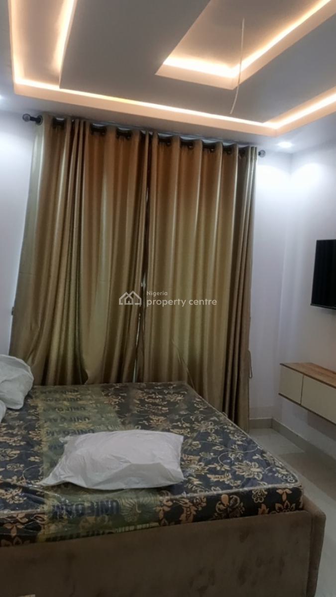Ocean Front Furnished 2bedroom Flat with Ac at Atlantic View Estate,, Enahoro Crescent, Murphy Adetoro Road, Atlantic View Estate, Igbo Efon, Lekki, Lagos, Flat / Apartment for Rent