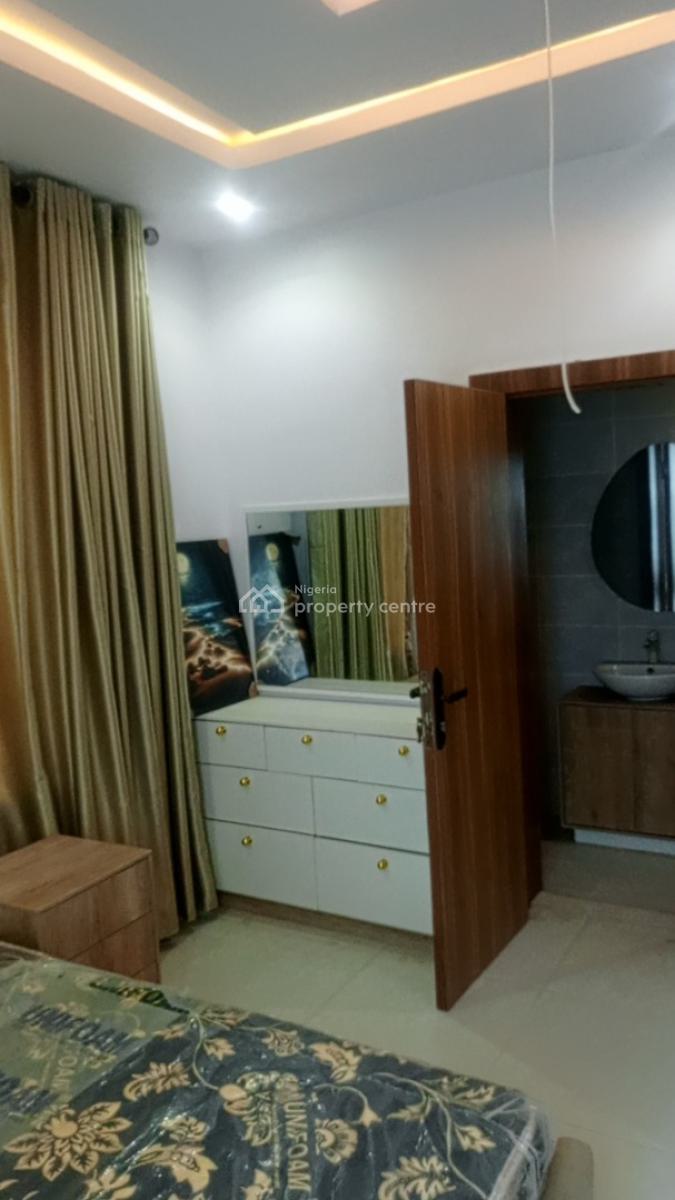 Ocean Front Furnished 2bedroom Flat with Ac at Atlantic View Estate,, Enahoro Crescent, Murphy Adetoro Road, Atlantic View Estate, Igbo Efon, Lekki, Lagos, Flat / Apartment for Rent