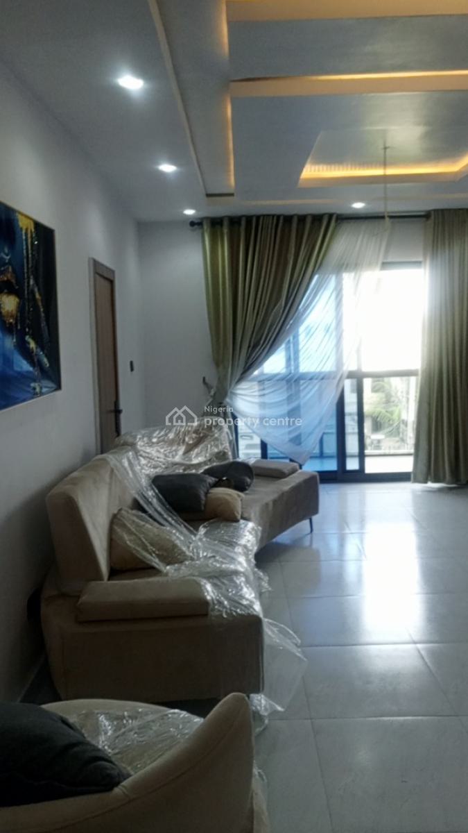 Ocean Front Furnished 2bedroom Flat with Ac at Atlantic View Estate,, Enahoro Crescent, Murphy Adetoro Road, Atlantic View Estate, Igbo Efon, Lekki, Lagos, Flat / Apartment for Rent