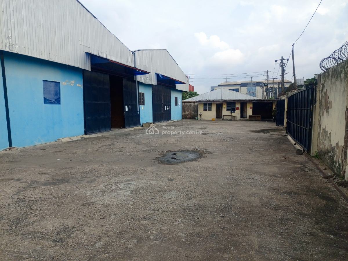 Warehouse Measuring 3000 Sqm on 5000sqm Land, Ikeja, Lagos, Warehouse for Rent