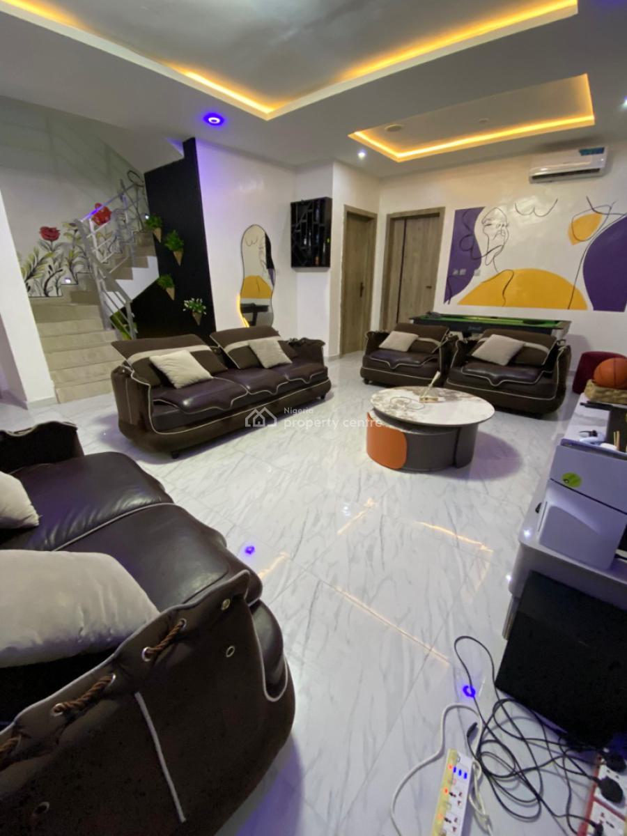 Luxuriously Furnished 4 Bedroom Terrace Duplex, Orchid, Lekki, Lagos, Terraced Duplex for Rent