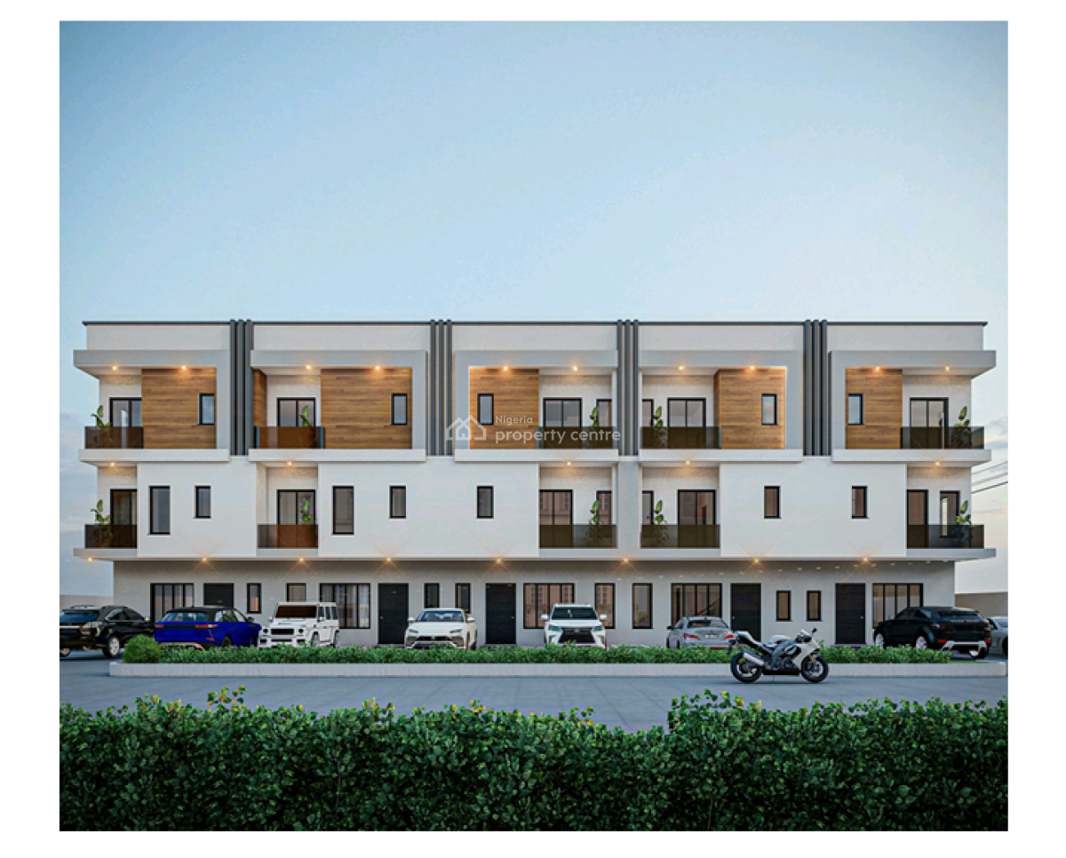 a Premium Development of Five (5) Units of 4-bedroom Terrace Duplexes, Off Freedom Road, Ikate, Lekki, Lagos, Terraced Duplex for Sale