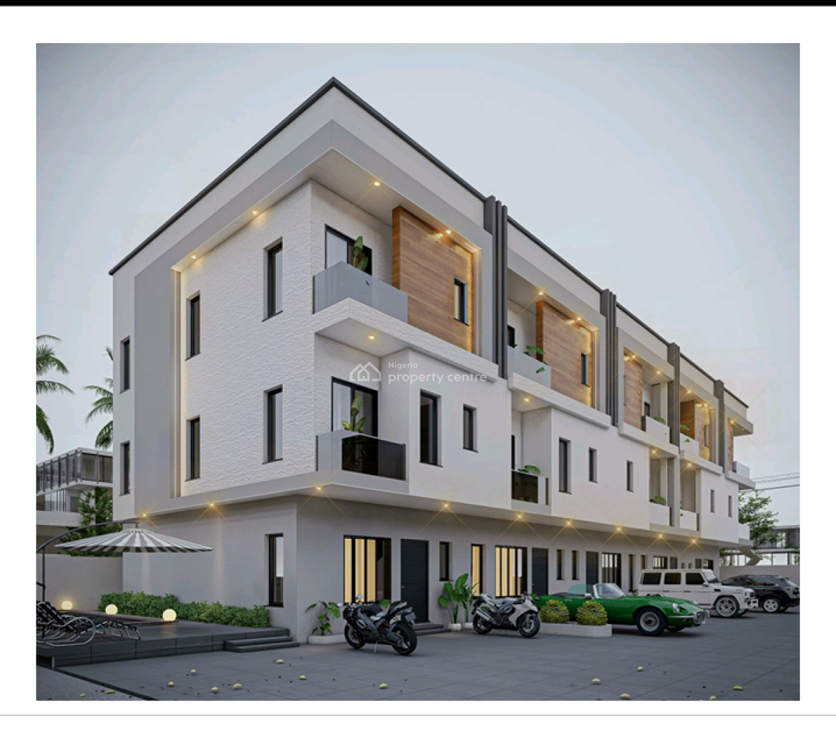 a Premium Development of Five (5) Units of 4-bedroom Terrace Duplexes, Off Freedom Road, Ikate, Lekki, Lagos, Terraced Duplex for Sale