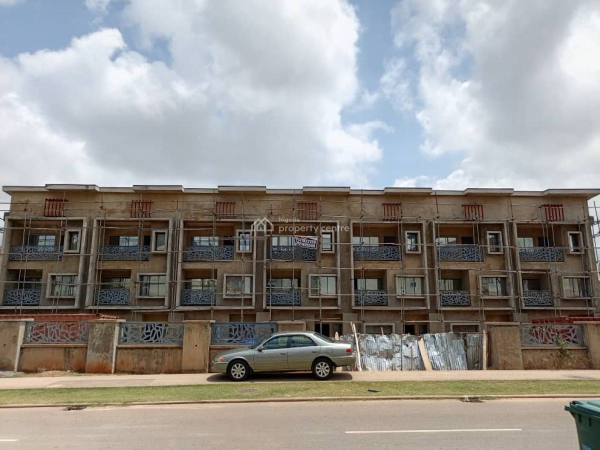 4 Bedroom Terrace Duplex with Basement Bq Advance Carcas, Townsvile Apartment, Babagana Kingibe Street, Guzape District, Abuja, Terraced Duplex for Sale