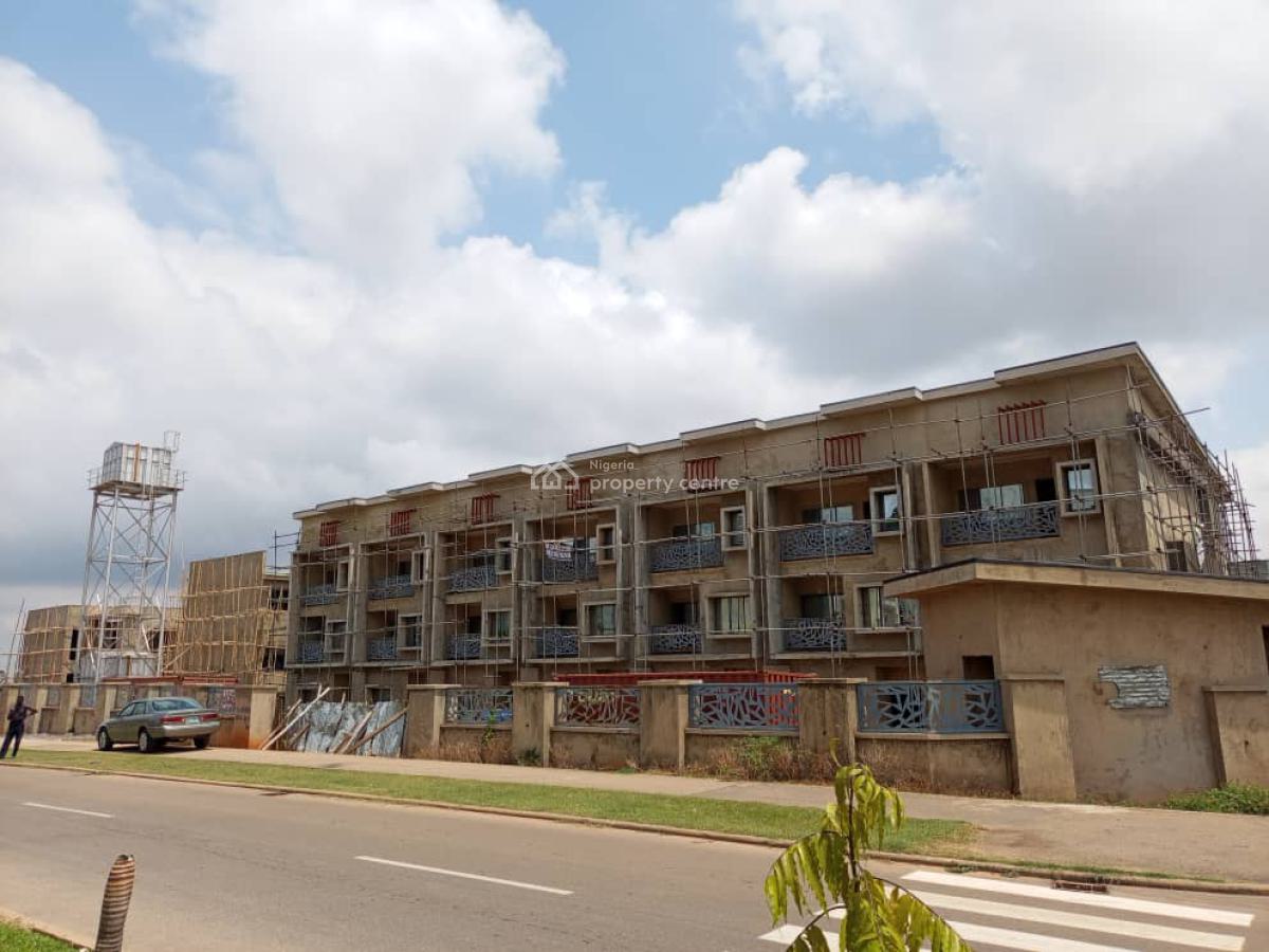 4 Bedroom Terrace Duplex with Basement Bq Advance Carcas, Townsvile Apartment, Babagana Kingibe Street, Guzape District, Abuja, Terraced Duplex for Sale
