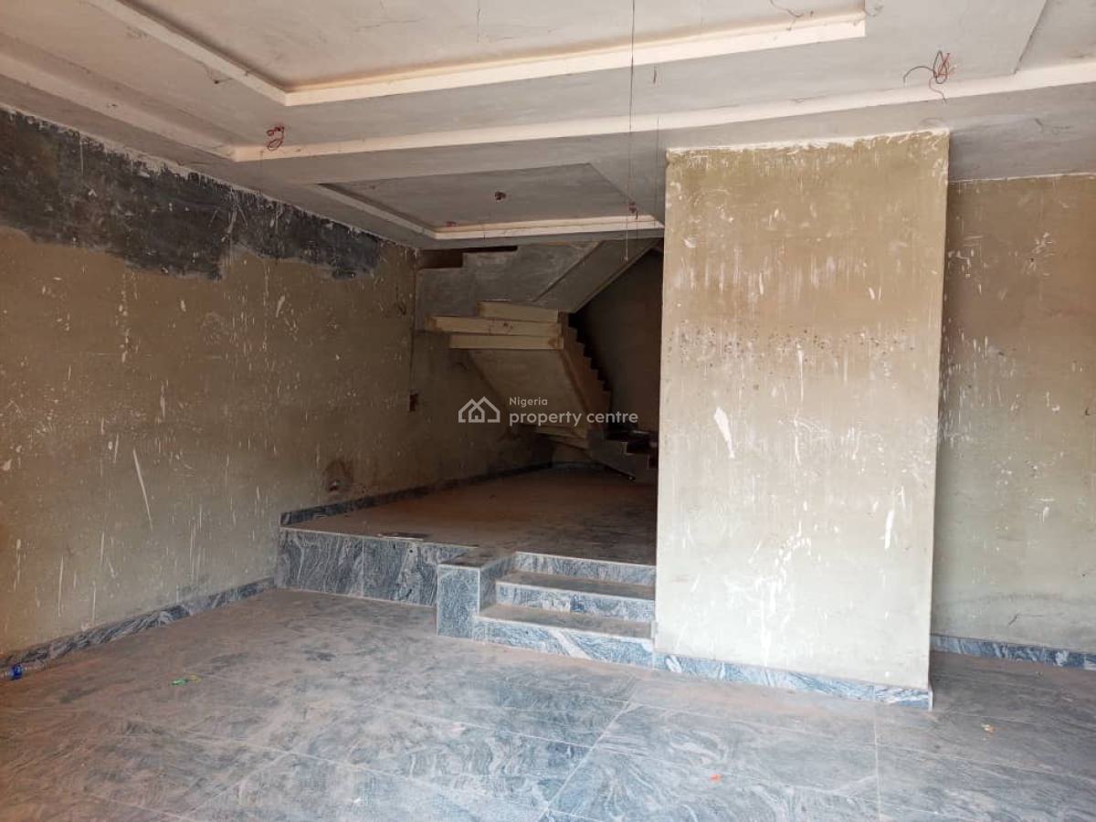 4 Bedroom Terrace Duplex with Basement Bq Advance Carcas, Townsvile Apartment, Babagana Kingibe Street, Guzape District, Abuja, Terraced Duplex for Sale