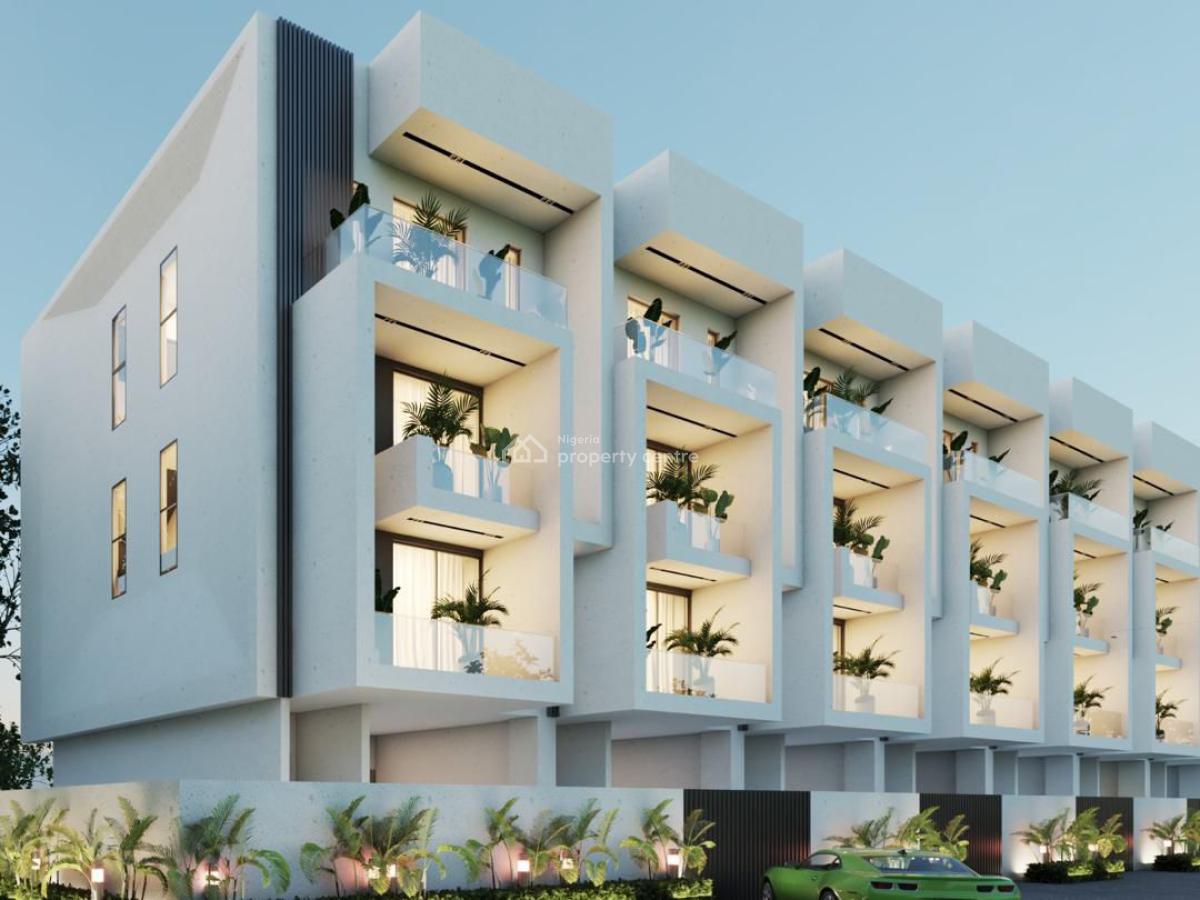 Maison Chancelier Terrace Project, Comprise of 5 Bedroom Triplex Terracce, Freedom Way, Lekki Phase 1, Lekki, Lagos, House for Sale