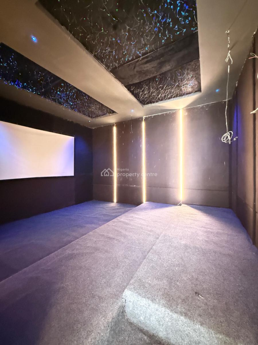 Word Class 5 Bedroom with Cinema, Tennis & Basketball Court, Pool, Bq, Osapa London, Osapa, Lekki, Lagos, Detached Duplex for Sale