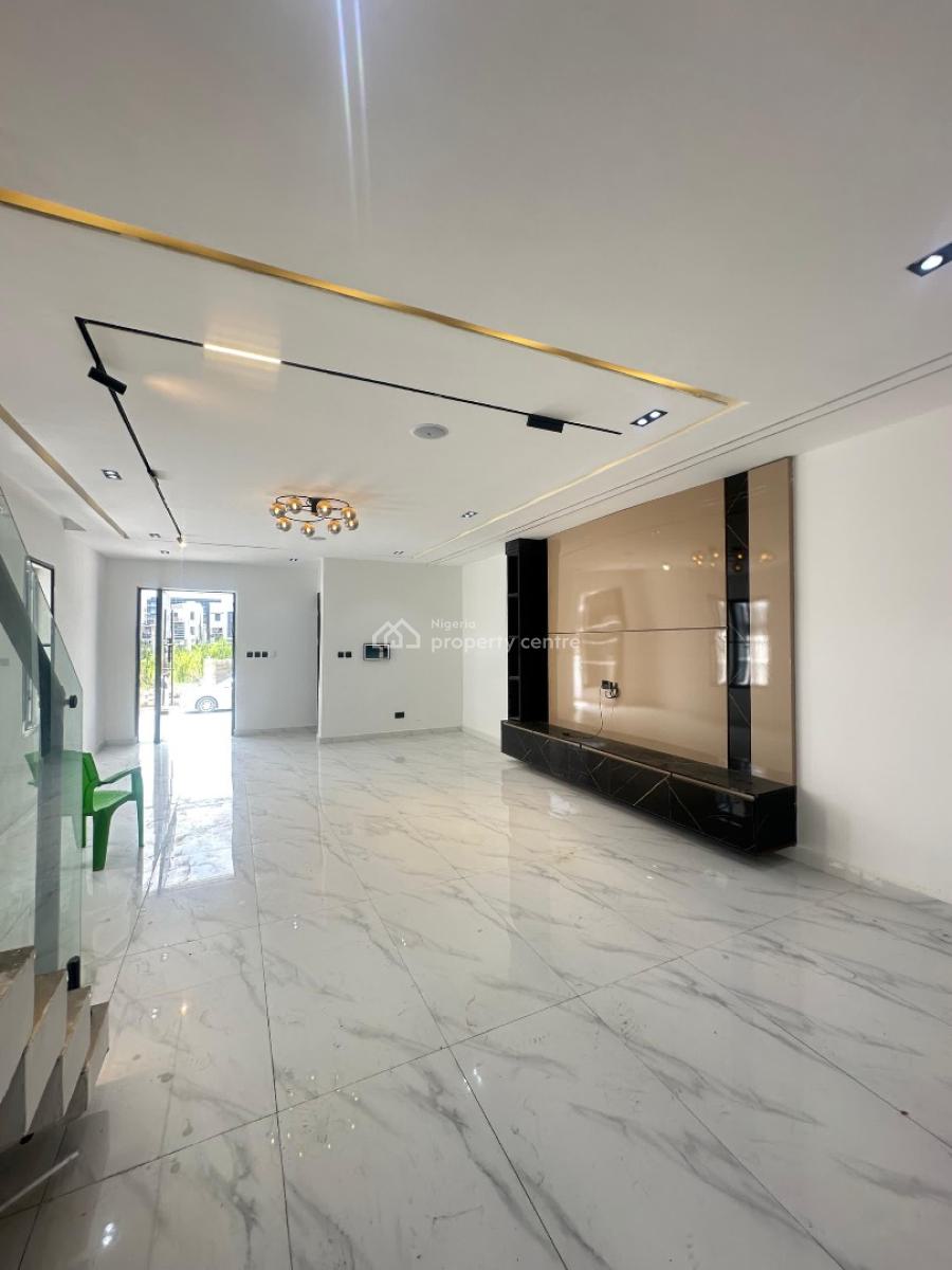 Contemporary 5-bedroom Semi-detached Duplex with Bq, Ikate, Lekki, Lagos, Semi-detached Duplex for Sale