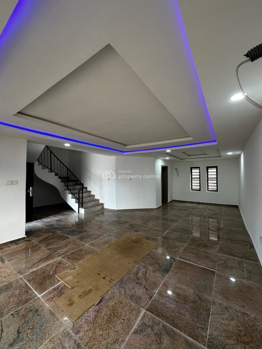 4-bedroom Terrace Duplex + Bq with Pool, Ologolo, Ologolo, Lekki, Lagos, Terraced Duplex for Rent