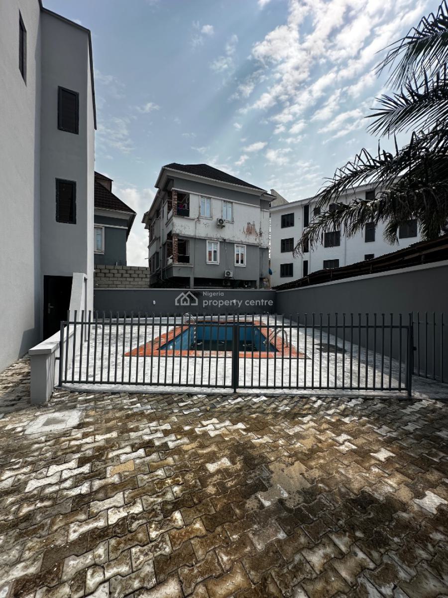 4-bedroom Terrace Duplex + Bq with Pool, Ologolo, Ologolo, Lekki, Lagos, Terraced Duplex for Rent