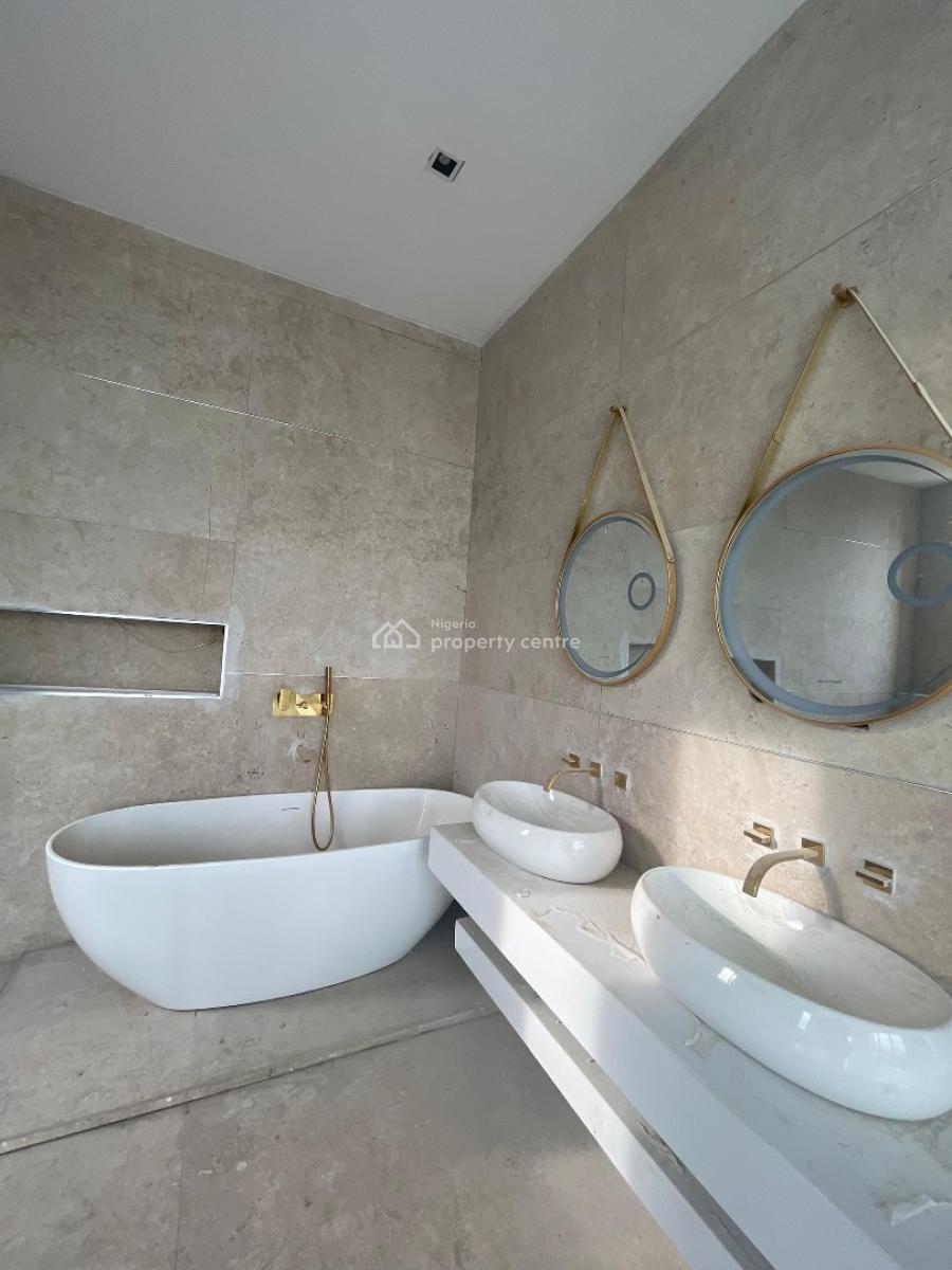 Prestigious 5 Bedroom with Pool, Cinema, Gym and Rooftop Terrace, Cowrie Creek, with Cinema and Pool, Ikate, Lekki, Lagos, Semi-detached Duplex for Sale