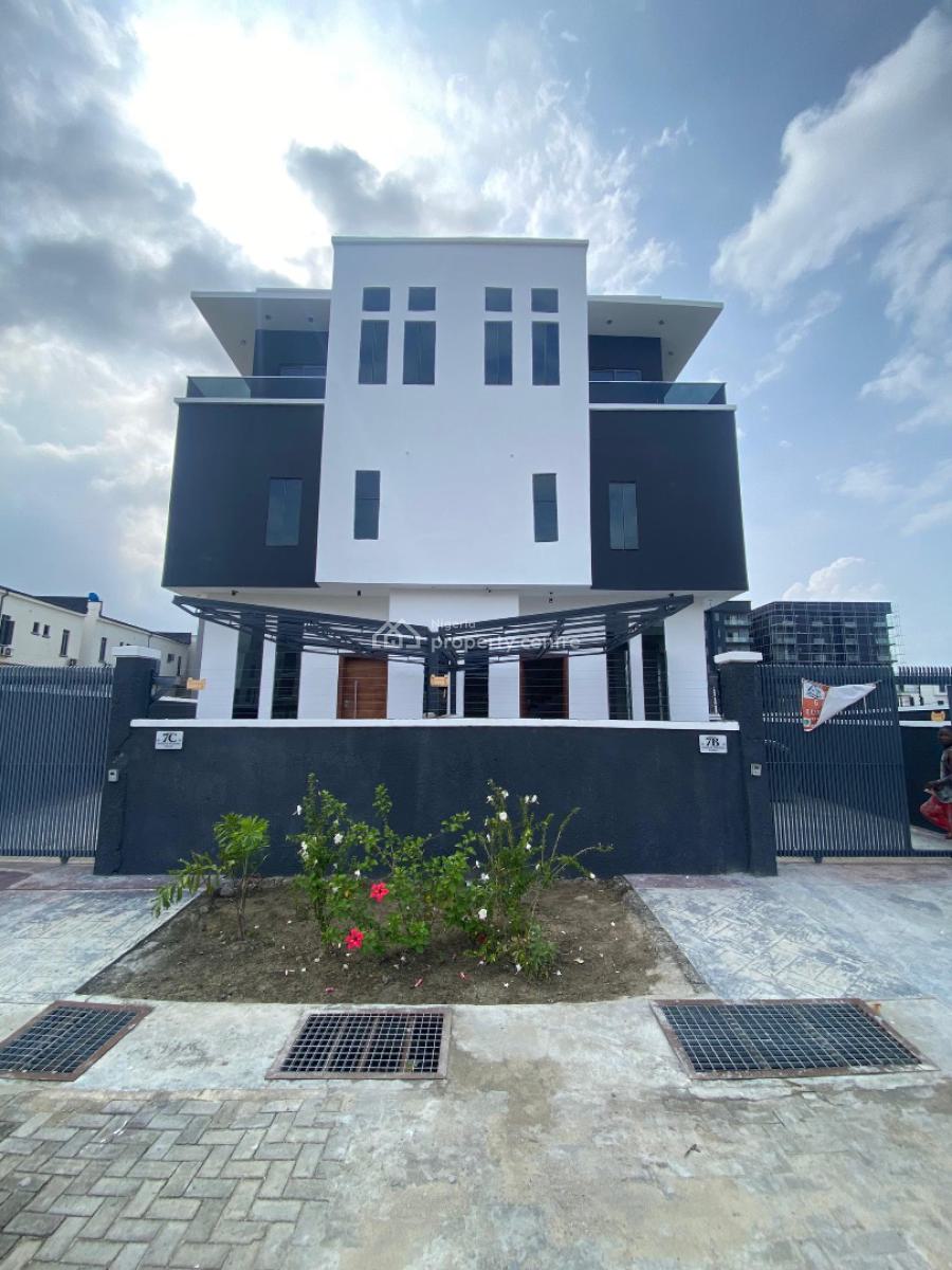 Gigantic 5-bedroom Semi-detached Duplex with Bq, Ikate, Lekki, Lagos, Semi-detached Duplex for Sale