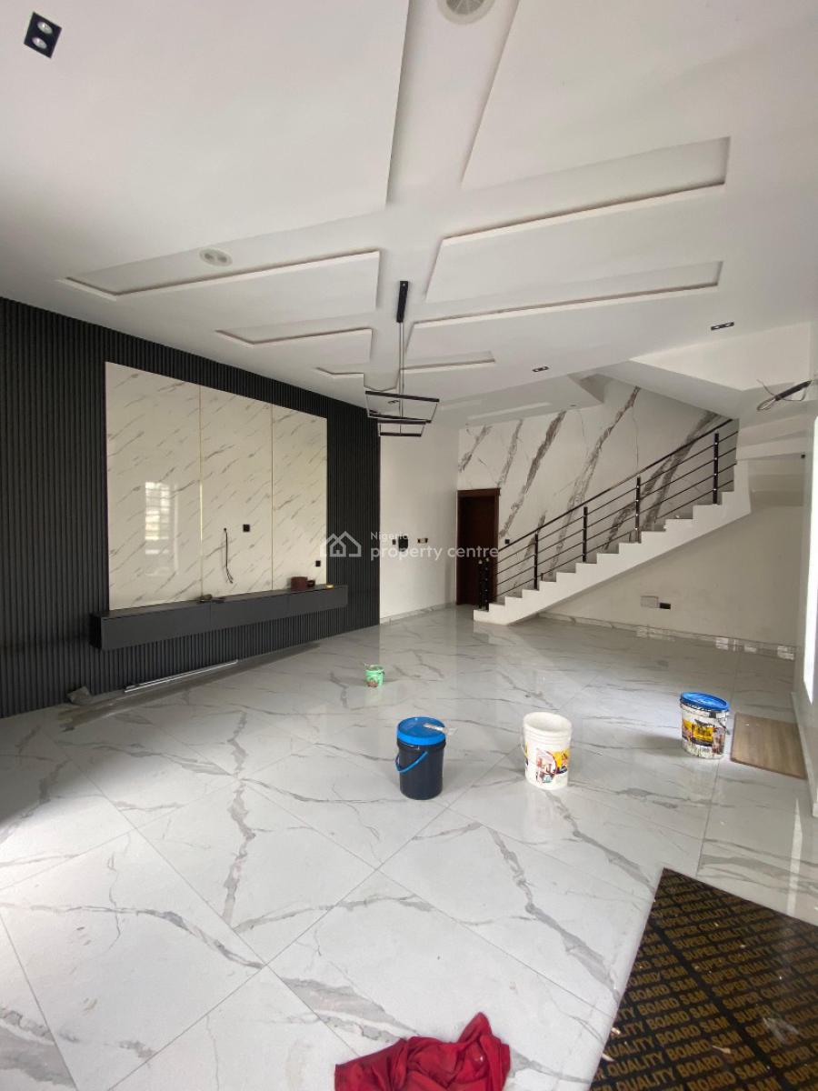 Gigantic 5-bedroom Semi-detached Duplex with Bq, Ikate, Lekki, Lagos, Semi-detached Duplex for Sale
