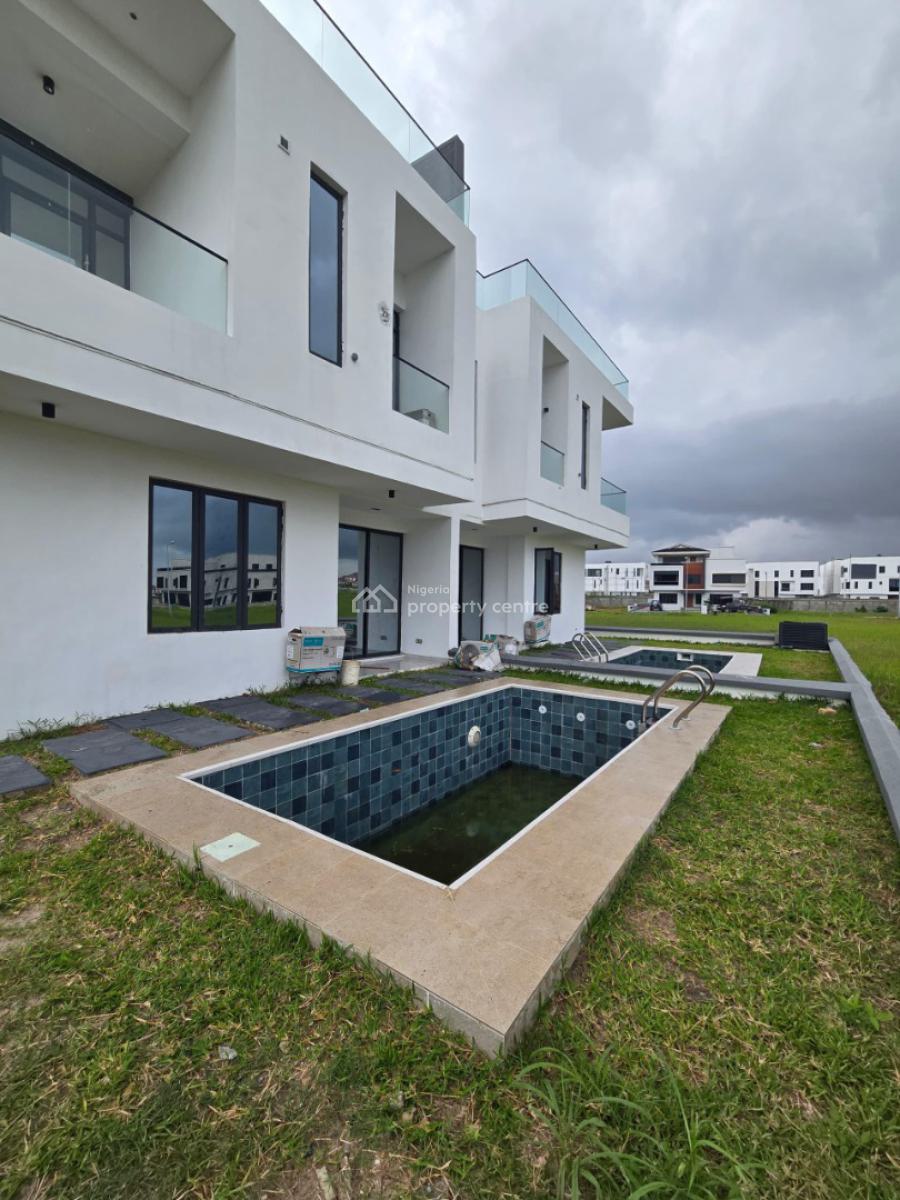 5 Bedroom Semi Detached with Bq,pool,private Cinema,open Rooftopterrac, Ikate, Lekki, Lagos, Semi-detached Duplex for Sale