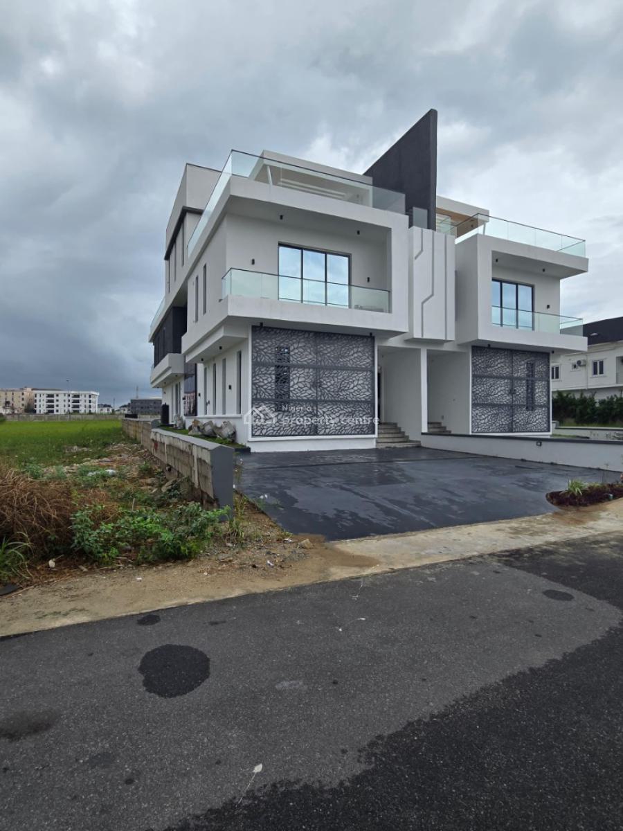 5 Bedroom Semi Detached with Bq,pool,private Cinema,open Rooftopterrac, Ikate, Lekki, Lagos, Semi-detached Duplex for Sale