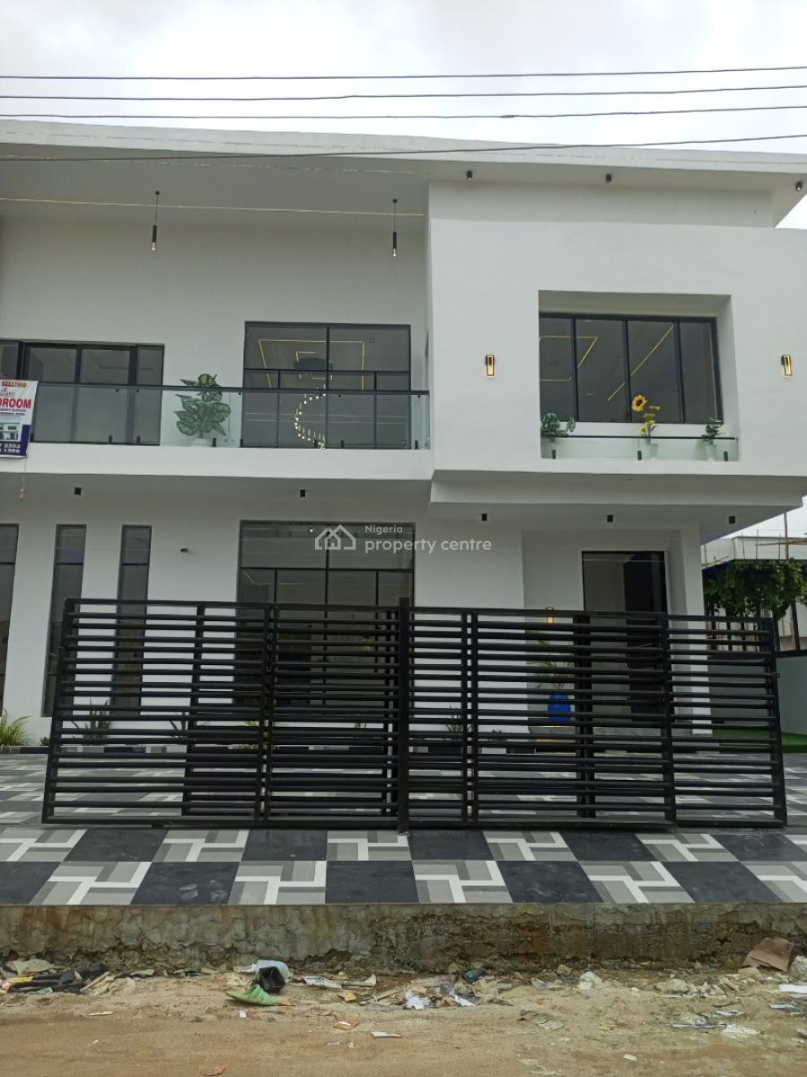 5 Bedrooms Fully Detached Duplex with a Bq, Ajah, Lagos, Detached Duplex for Sale