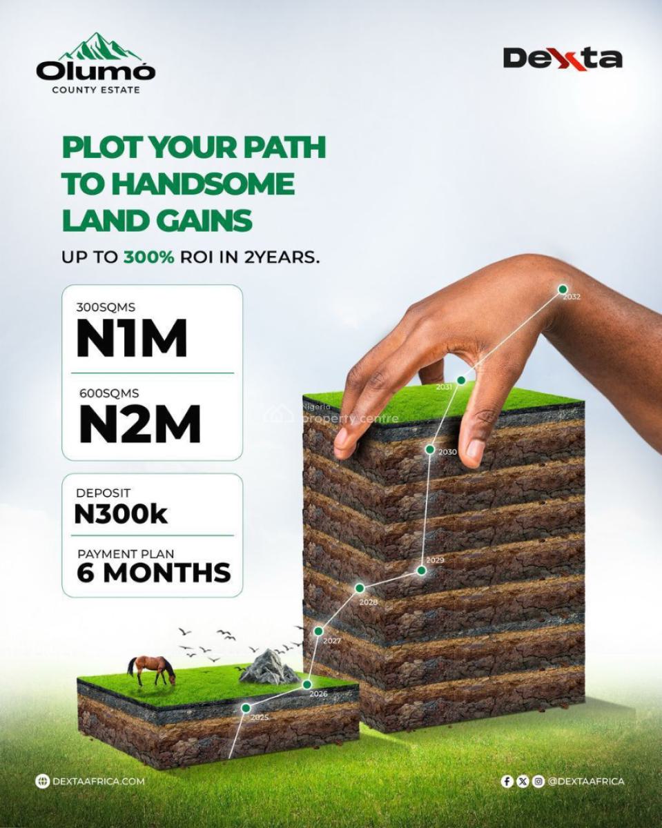 Lands in a Serene Location, Egbeda Kobape Road, Obafemi Owode, Ogun, Residential Land for Sale