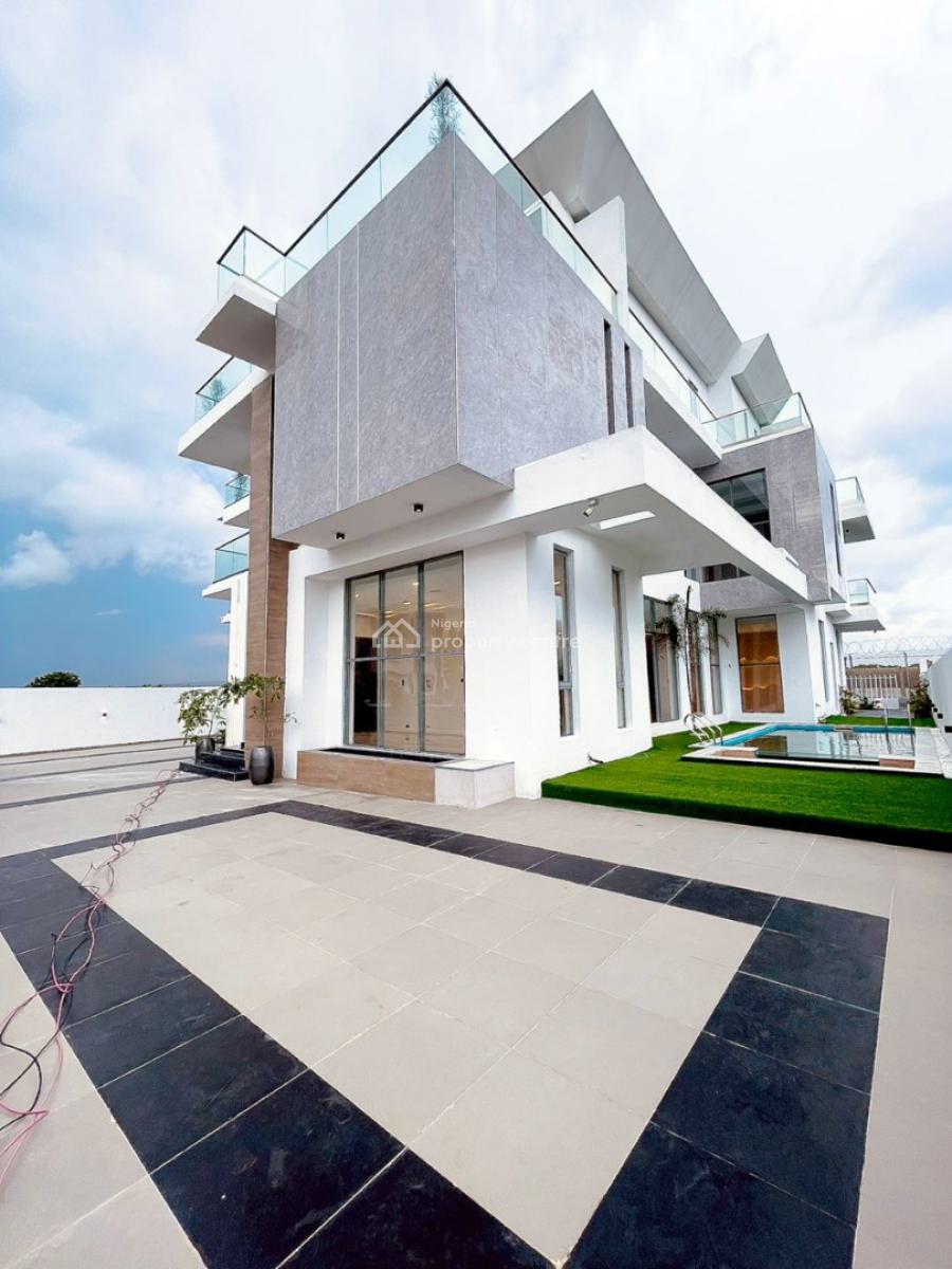 5-bed Detached Smart Home with Cinema, Pool, Basketball Court & More, Osapa, Lekki, Osapa, Lekki, Lagos, Detached Duplex for Sale