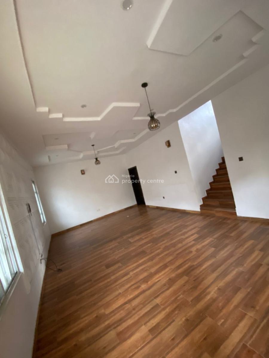 Spacious Corner Piece 4 Bedroom Terrace Duplex with Space to Park 4 Ca, After Lagos Business School Olokonla, Ajah, Lagos, Terraced Duplex for Sale