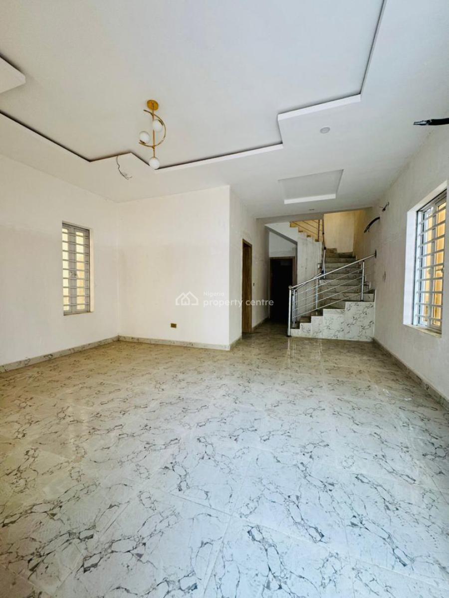 Spacious Serviced 4 Bedroom Detached Duplex with Bq in a Mini Estate, Lekki County Estate, Ikota, Lekki, Lagos, Detached Duplex for Sale