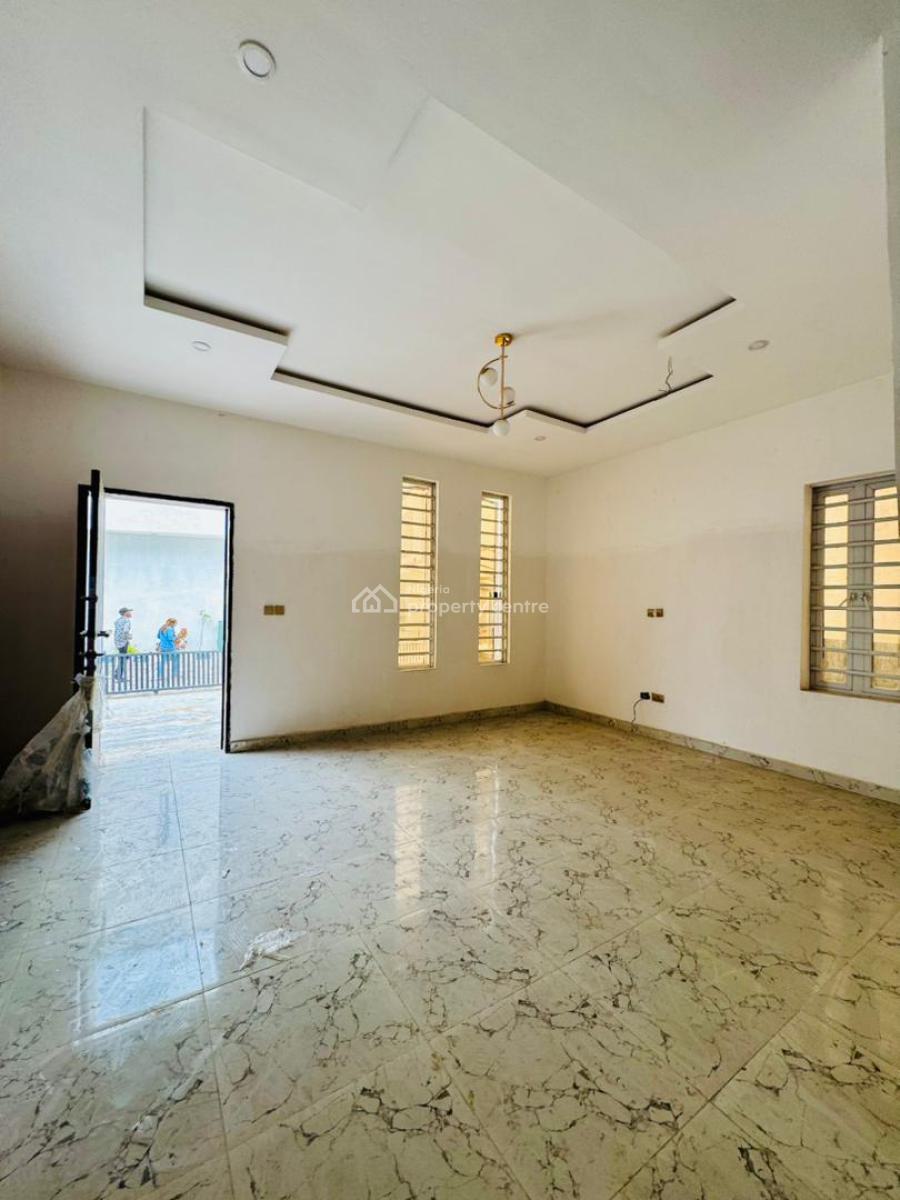 Spacious Serviced 4 Bedroom Detached Duplex with Bq in a Mini Estate, Lekki County Estate, Ikota, Lekki, Lagos, Detached Duplex for Sale