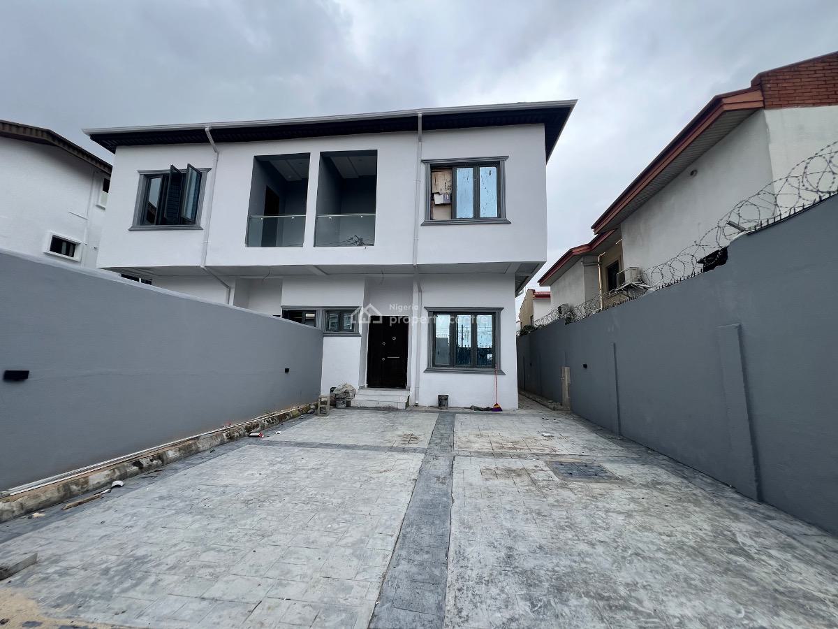 Newly Built 4 Bedroom Detached Duplex with a Room Bq, Lekki Phase 1, Lekki, Lagos, Semi-detached Duplex for Rent
