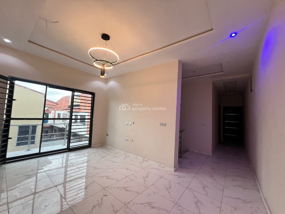 Newly Built 4 Bedroom Detached Duplex with a Room Bq, Lekki Phase 1, Lekki, Lagos, Semi-detached Duplex for Rent