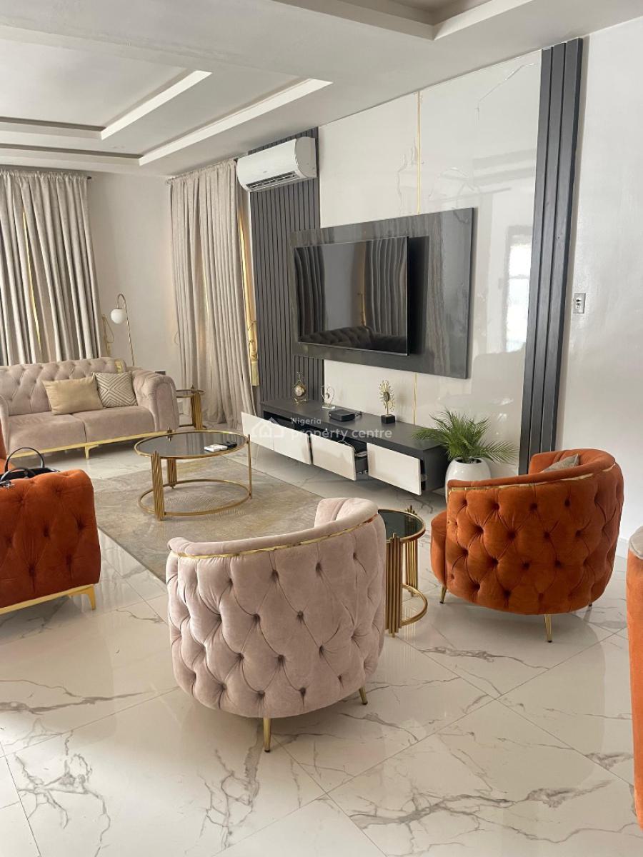 Fully Furnished 4 Bedroom Fully Detached Duplex with Bq, Victoria Nest 3 Estate, Harris Drive Lekki, Vgc, Lekki, Lagos, Detached Duplex for Rent