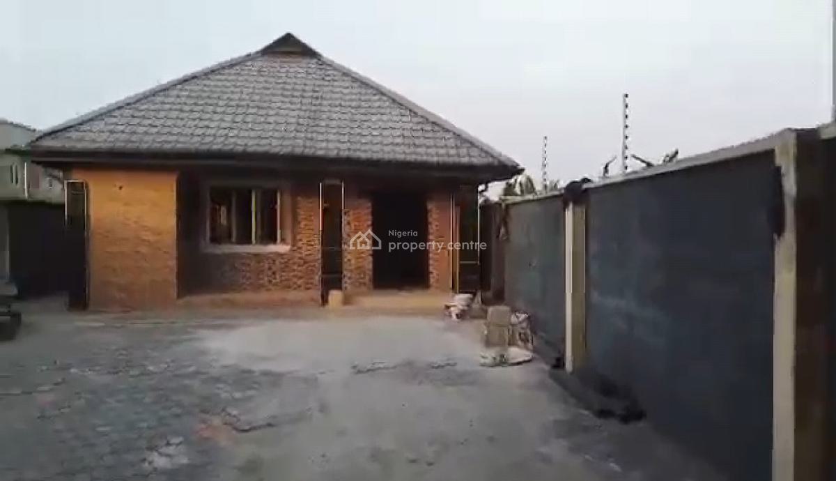 3 Bedroom Bungalow with 2bq and a Mini Shop Attached to Gate House, Eleko, Ibeju Lekki, Lagos, Detached Bungalow for Sale