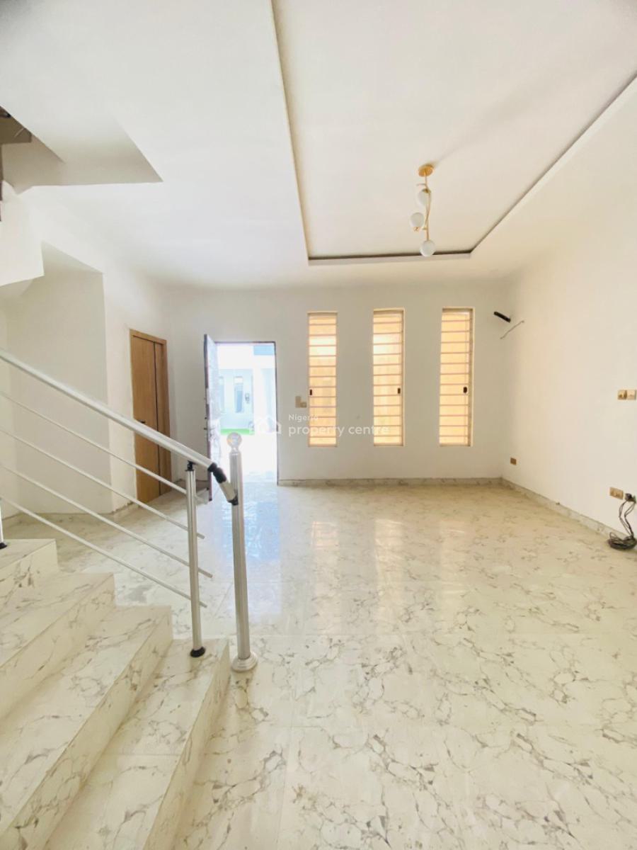 Spacious Serviced 4 Bedroom Terraced Duplex in a Mini Estate, Ikota, Lekki, Lagos, Terraced Duplex for Sale