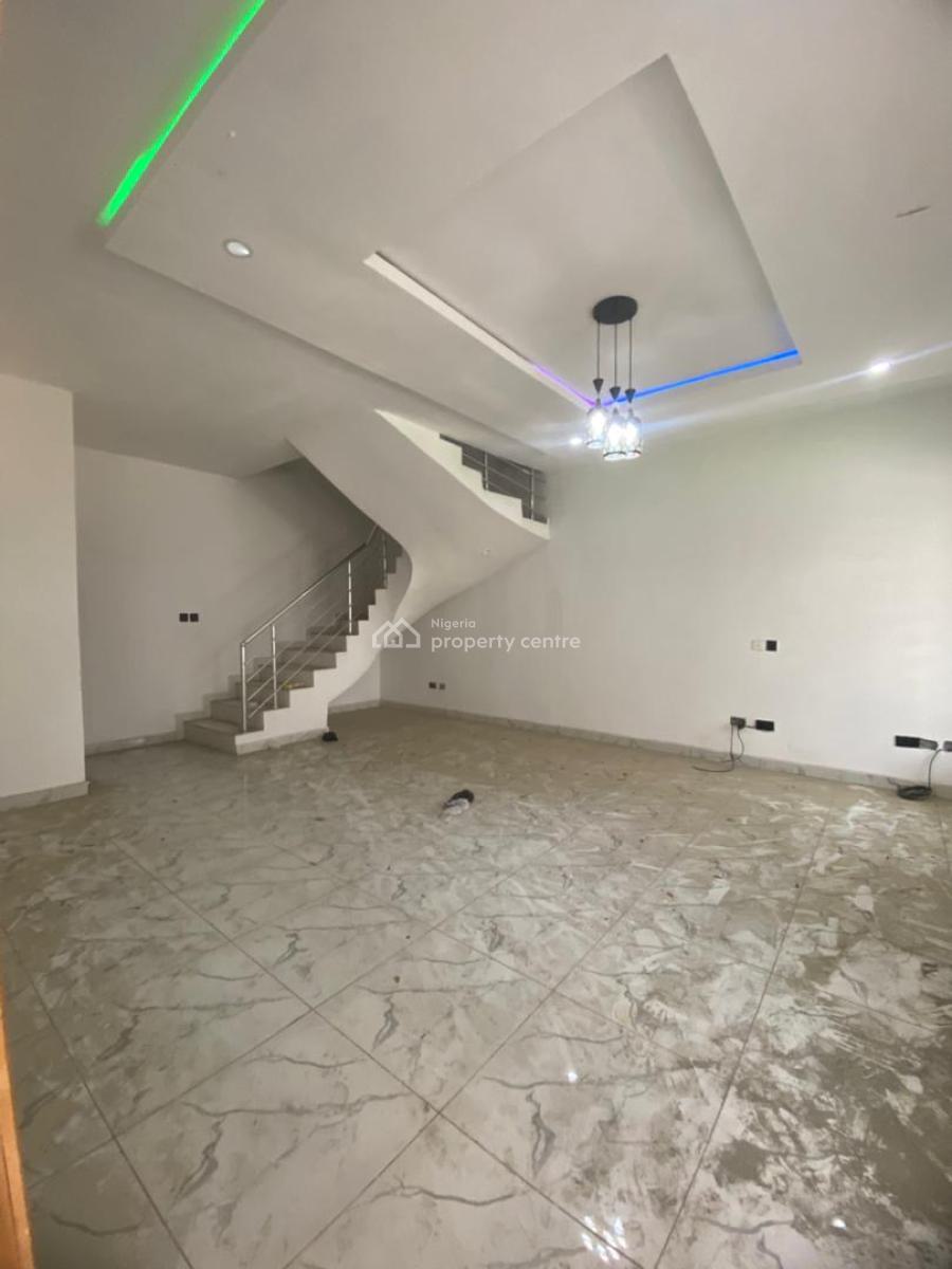 New Building with a B Q, Extension, Harris Drive, Vgc, Lekki, Lagos, Terraced Duplex for Rent