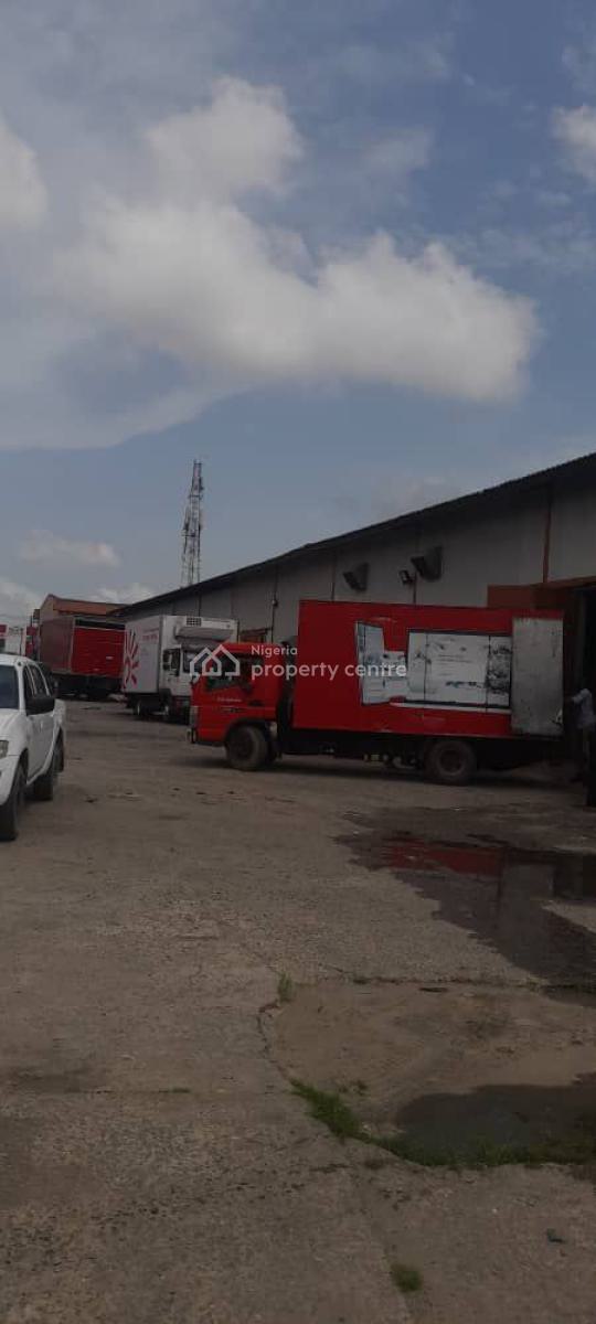2 Bay Warehouses Available for Commercial Purposes, Along Okota Road, Apapa, Lagos, Warehouse for Sale