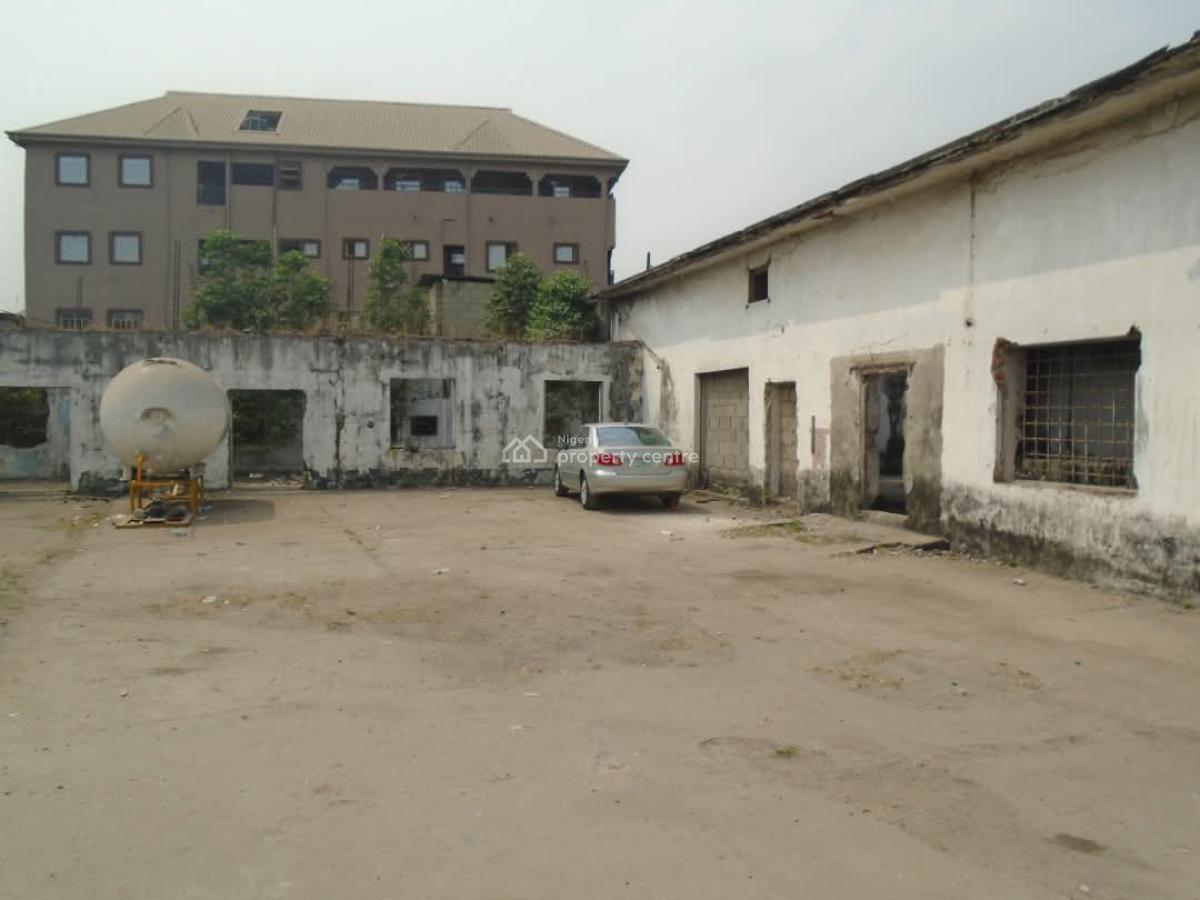 Prime Industrial Property on 2 Acres, Brickfield Road, Ebute Metta West, Yaba, Lagos, Commercial Property for Rent