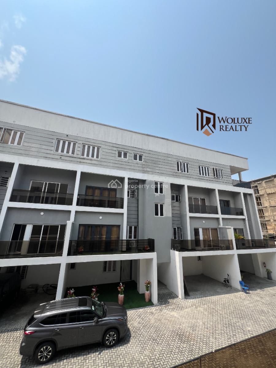 Exquisite 4bedroom Maisonette, Lekki Phase 1, Lekki, Lagos, Flat / Apartment for Rent