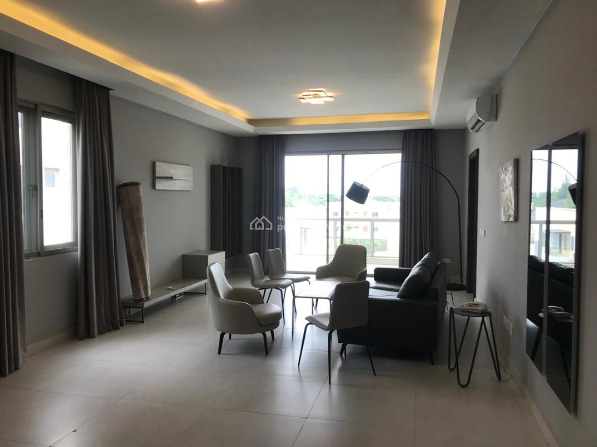 Luxurious 2 Bedroom Furnished Flat,gym,pool, Elevator,24/7 Lights, Serene Neighborhood, Jabi, Abuja, Flat / Apartment for Rent