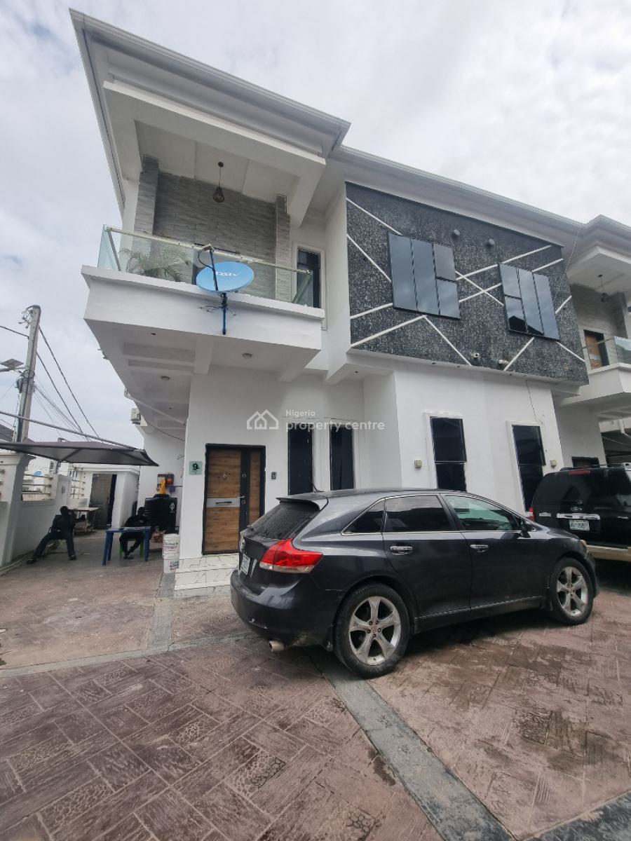 Furnished Four 4-bedroom Semi-detached House in a Serene Neighborhood, Off Orchid Road, Royal Pine Estate, Lekki, Lagos, Semi-detached Duplex for Sale