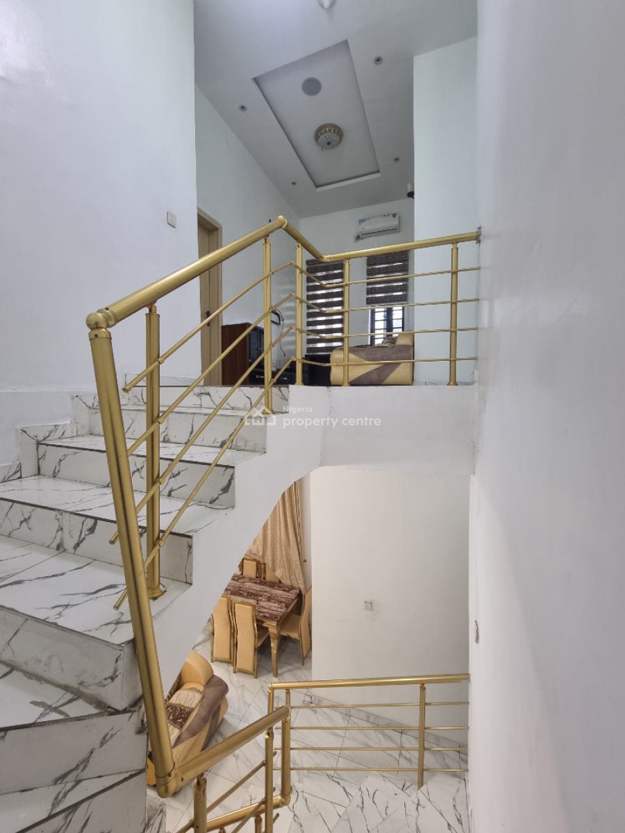 Furnished Four 4-bedroom Semi-detached House in a Serene Neighborhood, Off Orchid Road, Royal Pine Estate, Lekki, Lagos, Semi-detached Duplex for Sale