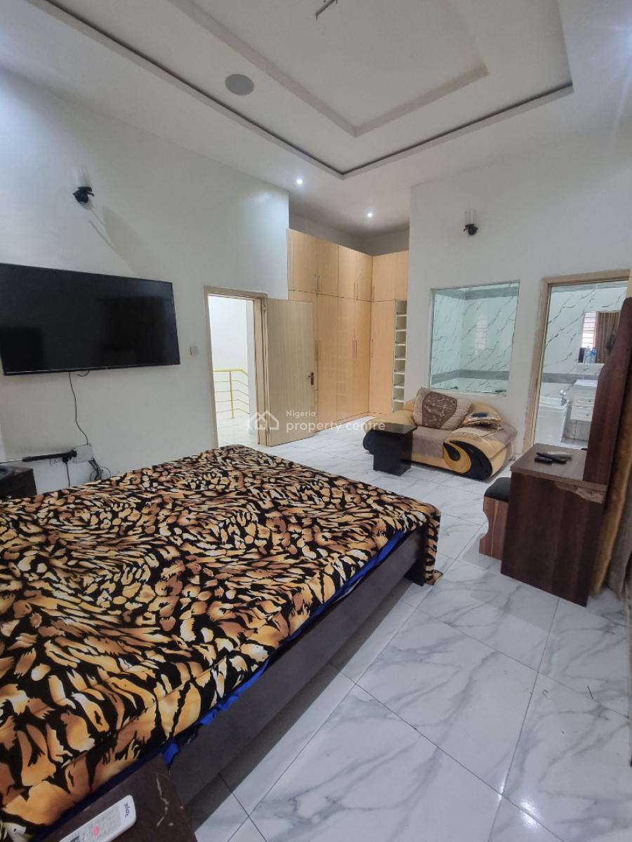 Furnished Four 4-bedroom Semi-detached House in a Serene Neighborhood, Off Orchid Road, Royal Pine Estate, Lekki, Lagos, Semi-detached Duplex for Sale