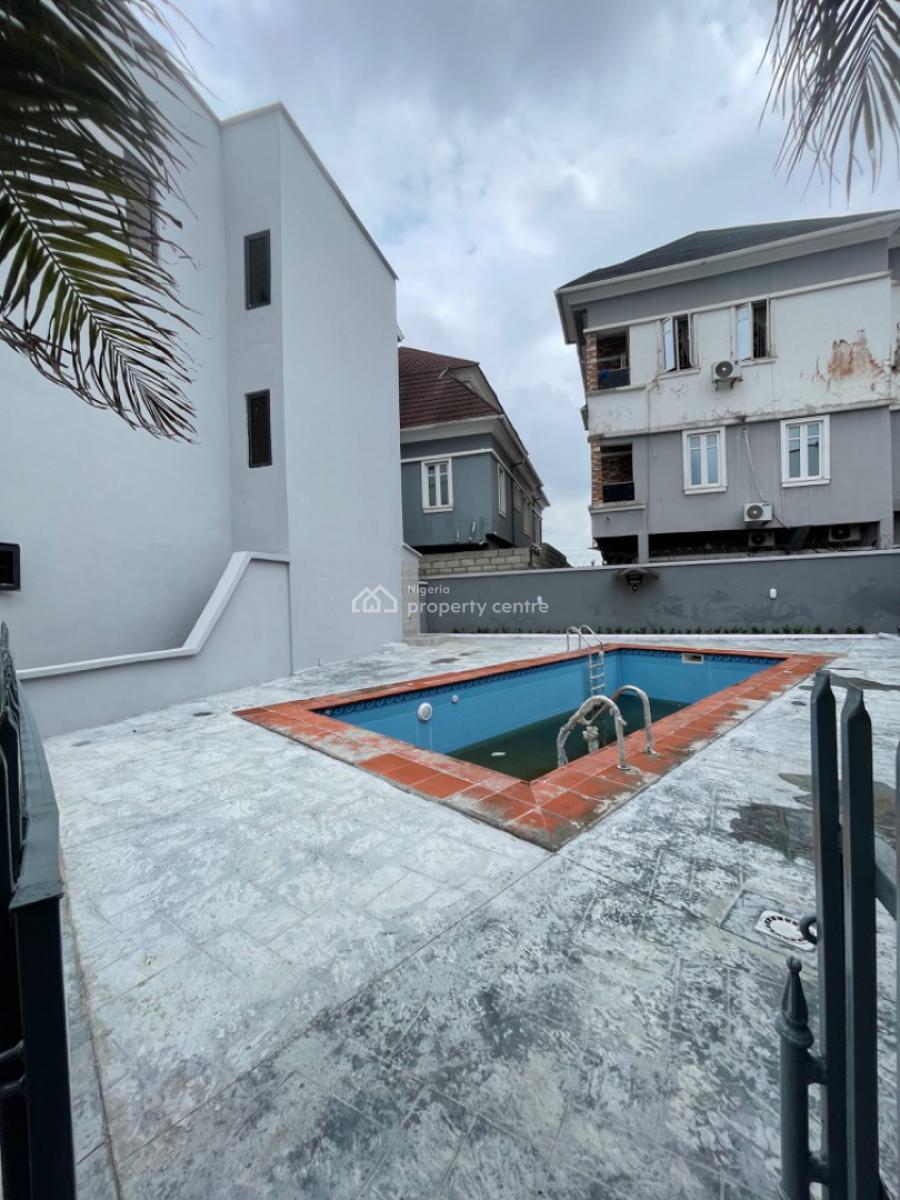 Newly Built 4 Bedroom Terraced Duplex with Swimming Pool, Ologolo, Lekki, Lagos, Terraced Duplex for Rent
