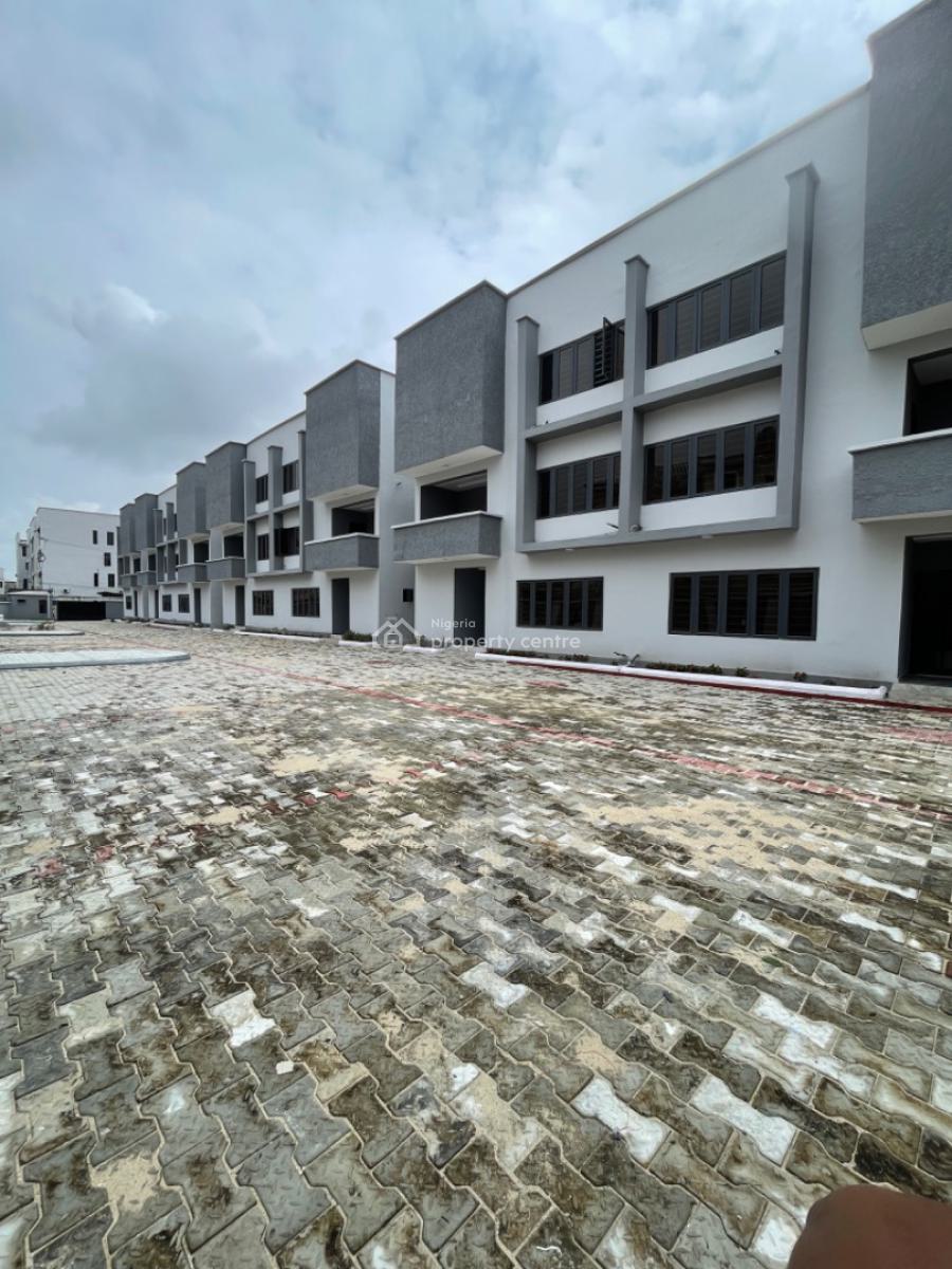 Newly Built 4 Bedroom Terraced Duplex with Swimming Pool, Ologolo, Lekki, Lagos, Terraced Duplex for Rent