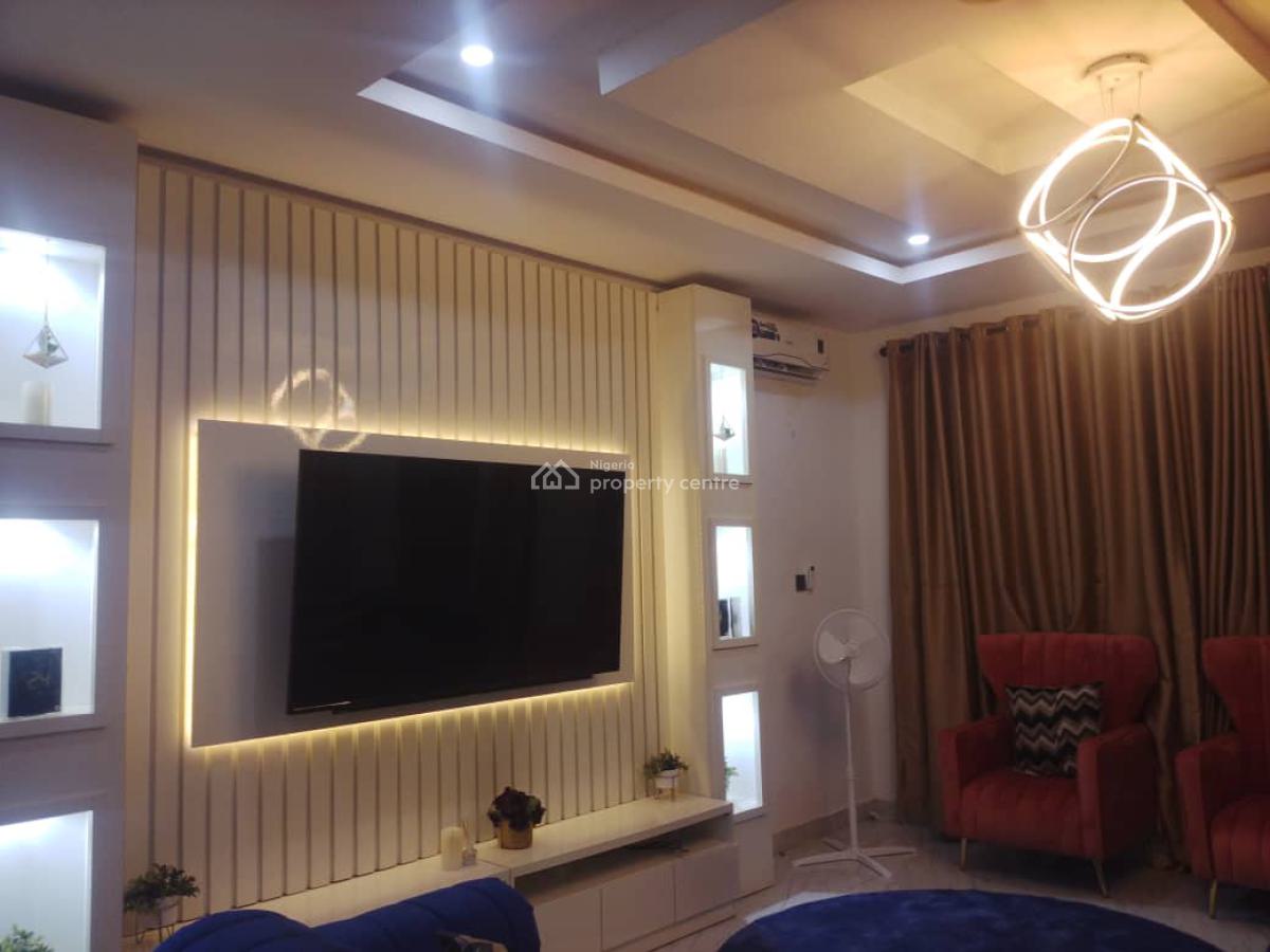 Serviced & Fully Furnished 4 Bedroom Terrace, Victoria Crest Estate, Iv, Lekki, Lagos, Terraced Duplex for Rent