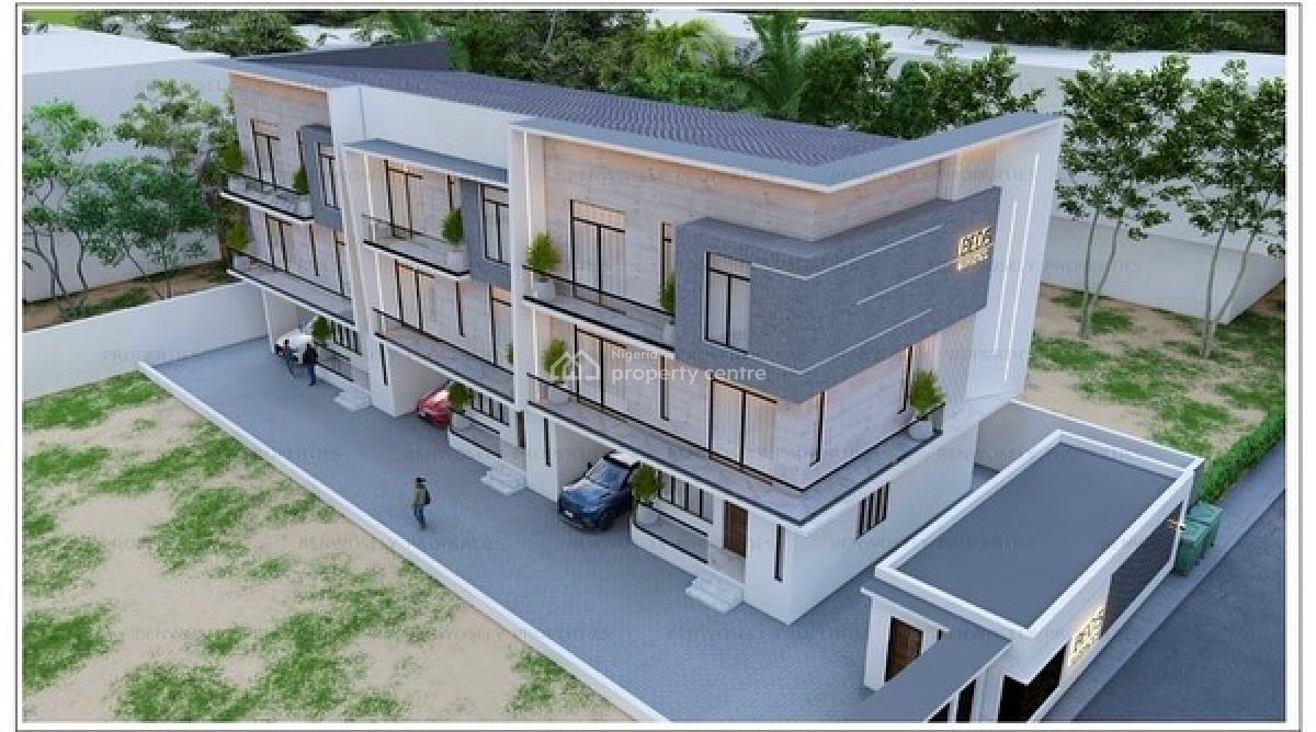 4 Bedroom Terrace Duplex with a Duplex, Gra Phase 1, Magodo, Lagos, Terraced Duplex for Sale