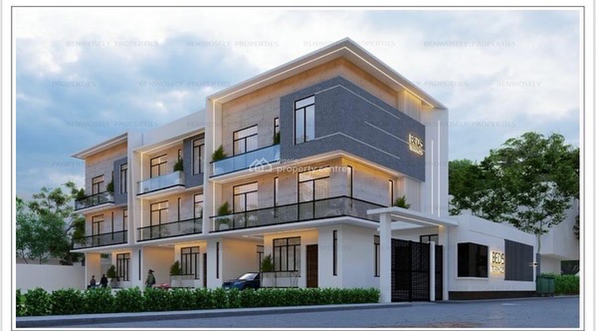 4 Bedroom Terrace Duplex with a Duplex, Gra Phase 1, Magodo, Lagos, Terraced Duplex for Sale