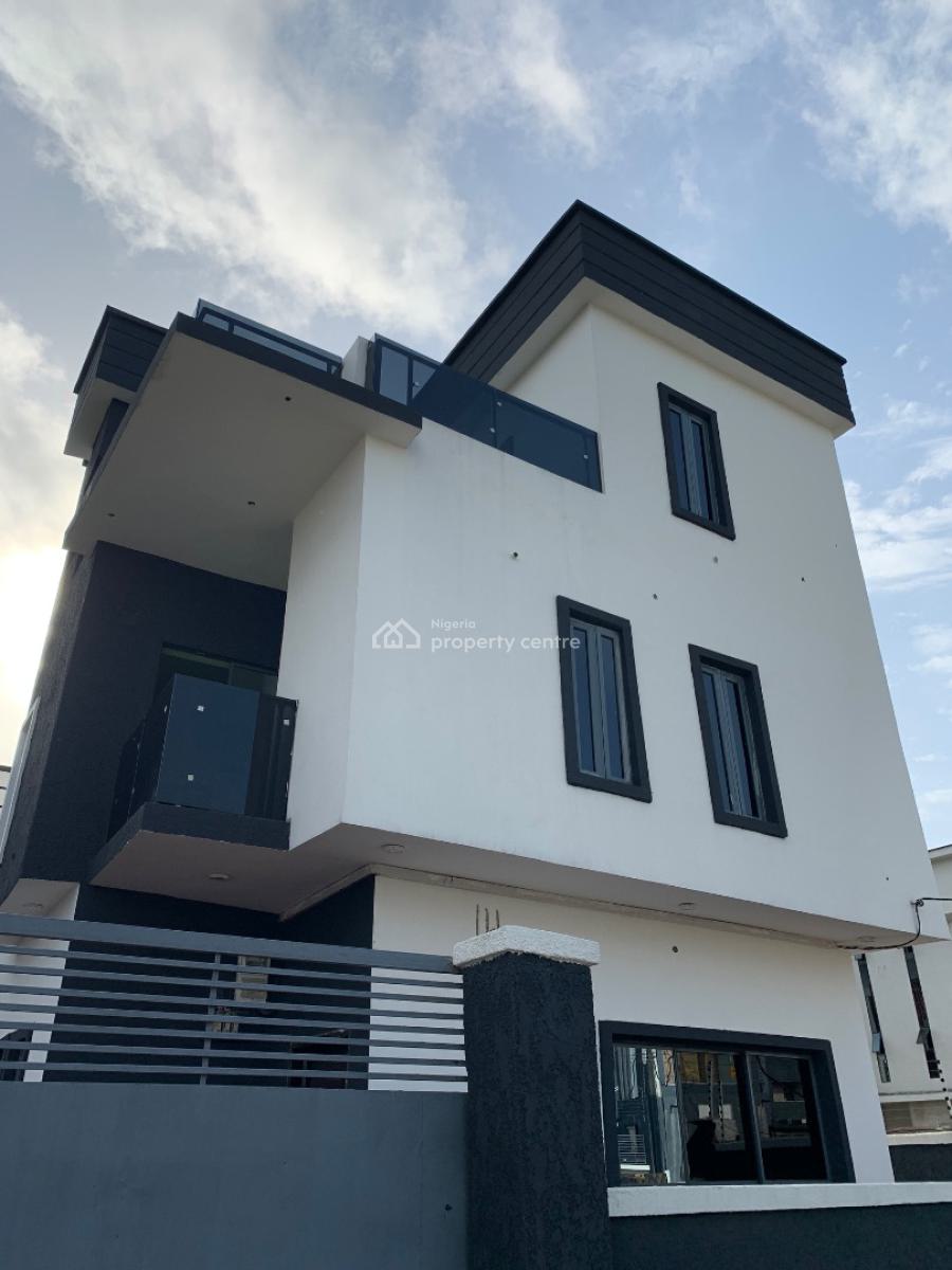 4 Bedroom Fully Detached Duplex, Happyland Estate, Sangotedo, Ajah, Lagos, Detached Duplex for Rent