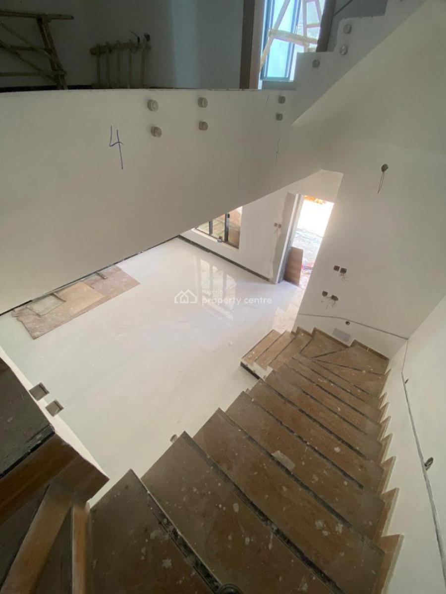 Luxury 5 Bedroom Terrace with Bq, Ikate, Lekki, Lagos, Terraced Duplex for Sale