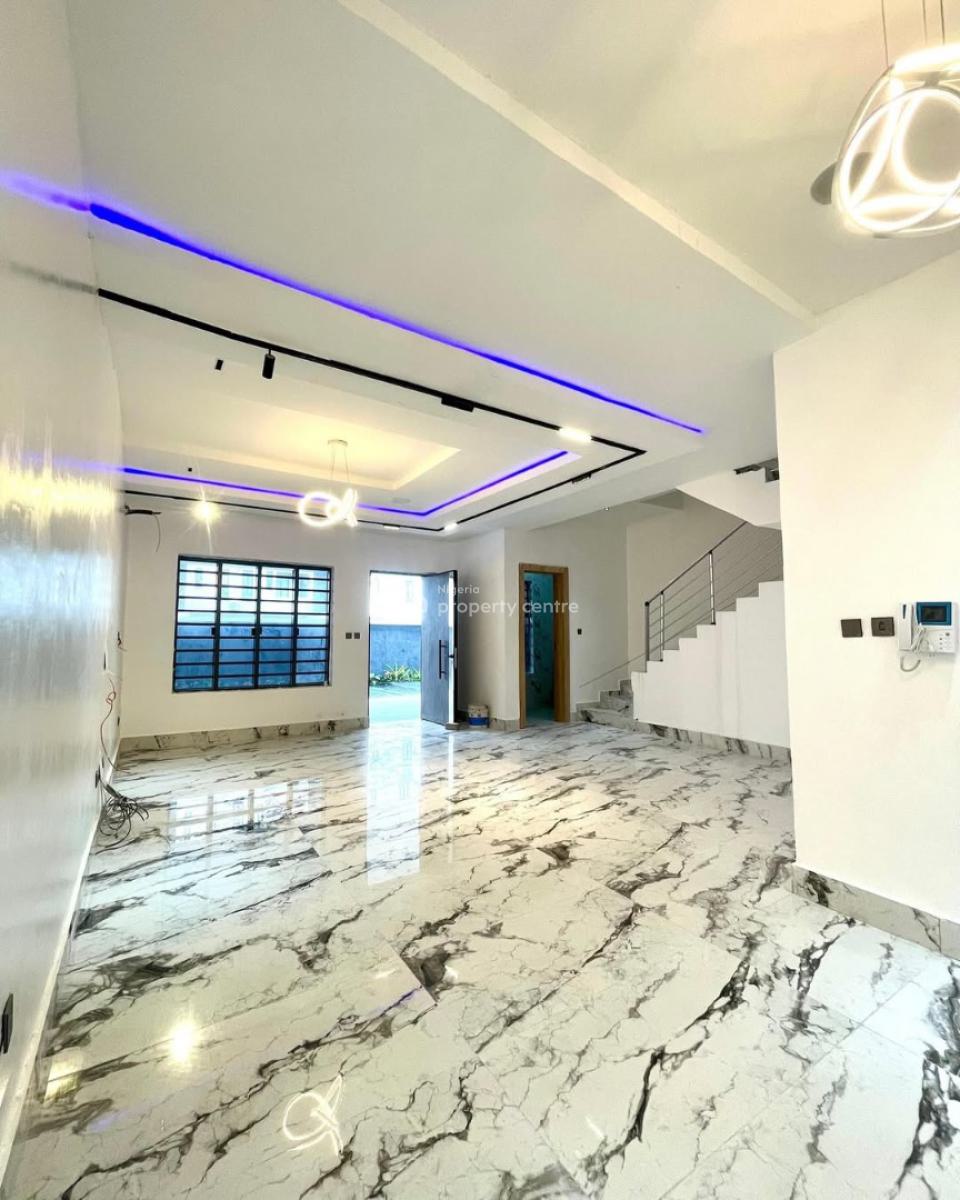 Absolutely Decent 4 Bed Terrace Duplex  on Two Floor with Bq, Ikate, Lekki, Lagos, Terraced Duplex for Sale