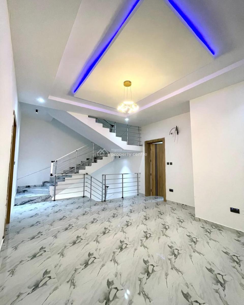 Absolutely Decent 4 Bed Terrace Duplex  on Two Floor with Bq, Ikate, Lekki, Lagos, Terraced Duplex for Sale